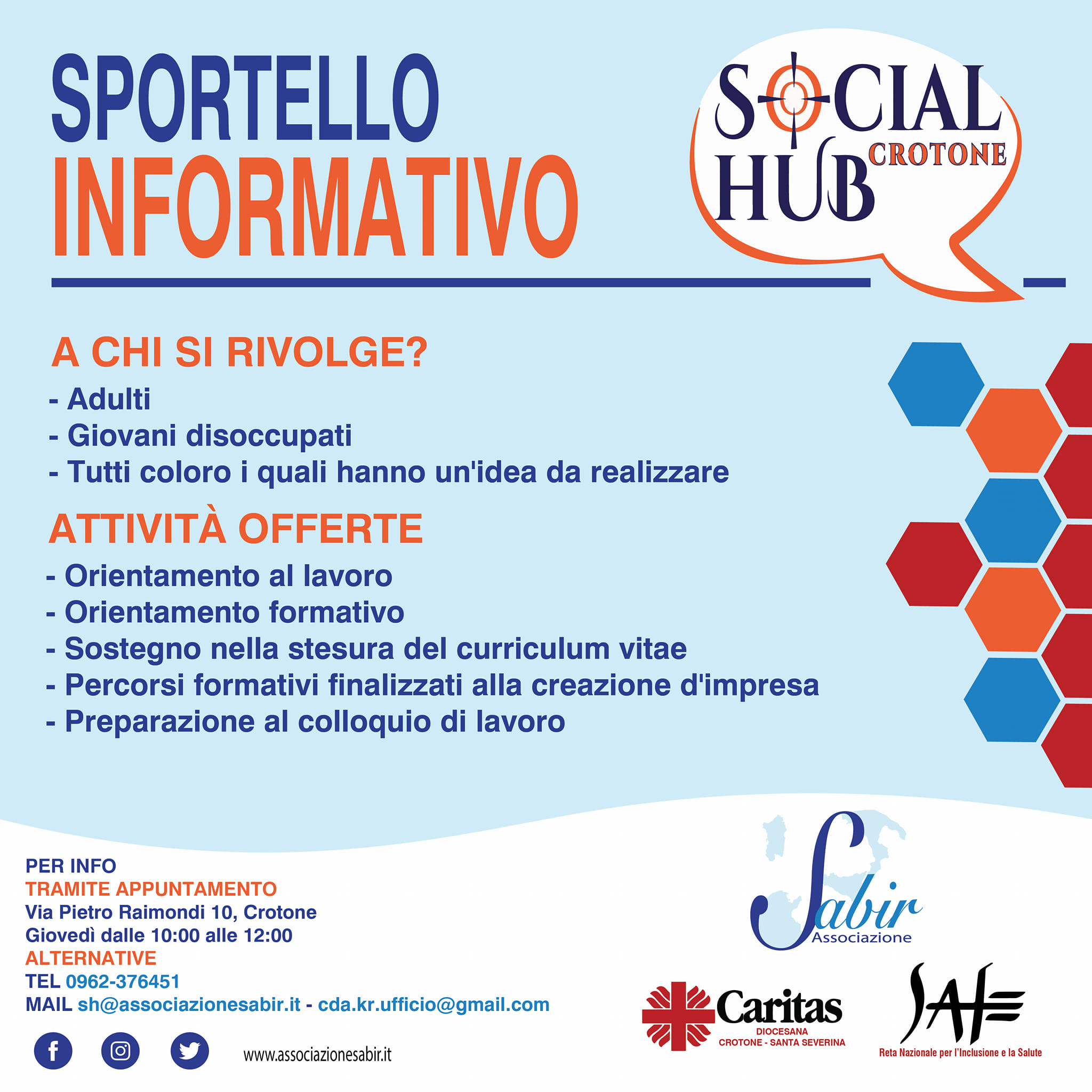 Sportello Social Hub